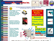Tablet Screenshot of handymen-of-america.com